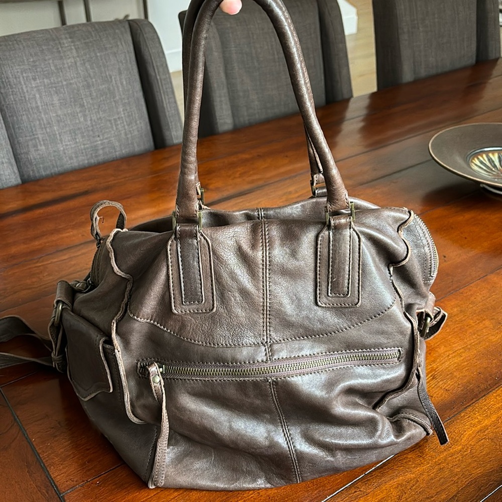 Sundance Catalog slouchy leather bag